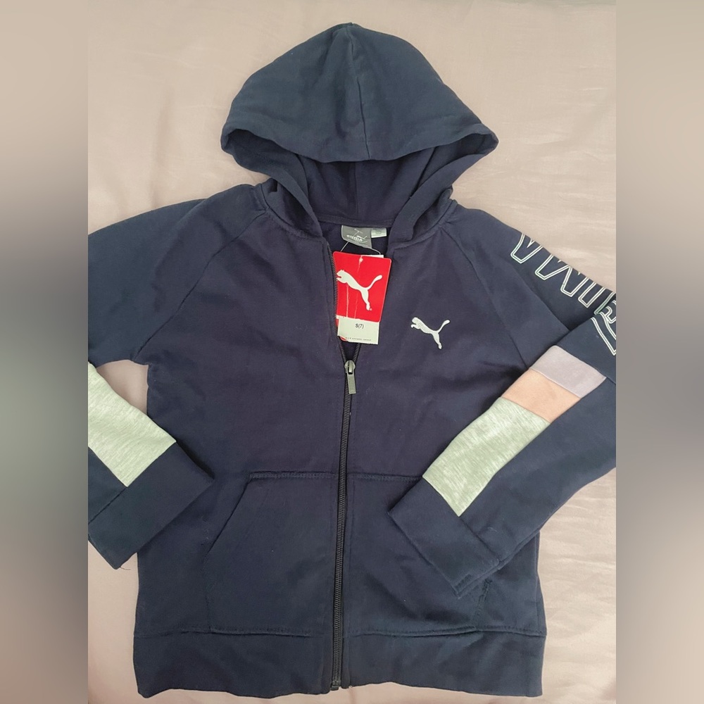 Brand new Puma little kid full zip hoodie